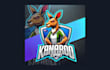 design amazing kangaroo mascot logo with express delivery