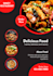 design restaurant and food menu, poster, flyer, brochure