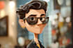 draw  and cartoon chibi caricature character design