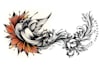 create arabic and persian minimal calligraphy tattoo