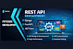 build rest API using django fastapi and dotnet