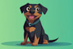 draw an awesome pet cartoon portrait