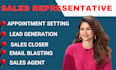 do sales representative trucking lead online sales  lead generation sales closer