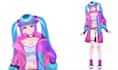 draw live2d vtuber model, 2d vtuber model, live2d rigging anime vtuber model