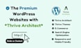 design wordpress web by thrive architect and thrive themes