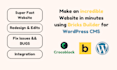 make responsive clean wordpress website with bricks builder
