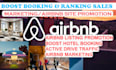 optimize airbnb , airbnb booking, vrbo, mtr, airbnb review and SEO traffic