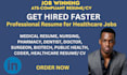 write, edit ats optimize resume, CV for healthcare, medical, nursing and biotech