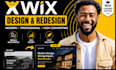 design and transfer wix studio website, wix website redesign, wix, wix studio