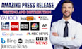 press release writing, press release distribution, pr submit press release