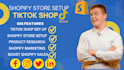 set up shopify tiktok shop manage your shopify tiktok shop for dropshipping