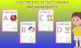 create kids children activity books, worksheets and learning pages