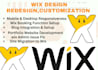 provide wix solutions create a custom wix ecommerce website redesign and design