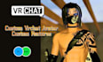 edit, upload, model vrc, vr chat, vrchat avatar design from scratch