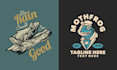 make amazing vintage frog logo