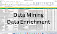 do data entry, data mining, scraping, data collection copy paste, web research