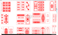 20 plus 2d wardrobe dxf file ready