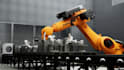 create 3d industrial animation, 3d robot animation, 3d industrial robotic