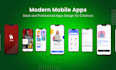 do figma design, web UI UX design, mobile app UI design using figma