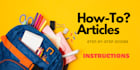 write how to articles and step by step guides