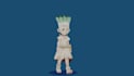 create game ready 3d lowpoly vrm