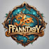 hand paint fantasy logo