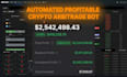 build crypto arbitrage bot, crypto trading bot, volume bot, front running bot