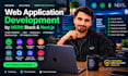 do full stack website development as mern stack developer, full stack developer