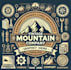 mountain logo design within new concepts