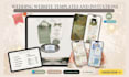 design etsy digital products, wedding invitations, and planners