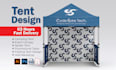 custom design canopy tent, feather flag for you