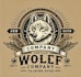 do design wolf logo with express delivery
