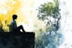 draw digital watercolor illustration