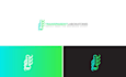 design professional cybersecurity, tech, and technology logo