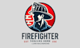 dose unique firefighter logo
