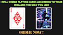 design custom poker cards and playing cards