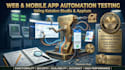 automate web and mobile app testing using katalon studio and appium