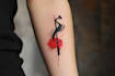 design an average calligraphy tattoo