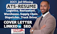 create a logistics, warehouse, supply chain, transportation, procurement resume