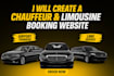 design limousine, chauffeur and taxi booking website