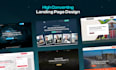 design professional web landing page ui using figma