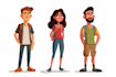 draw any cartoon illustration