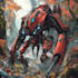 draw an awesome mecha robot art