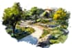 environment concept  art landscape design