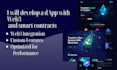 be your blockchain developer for dapp,smart contract, nfts and web3 project