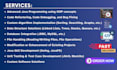 provide expert java programming, gui design, debugging, dsa, and custom solution
