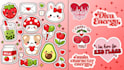 design stickers, badge, stamp, patch