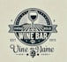 design creative wine bar logo