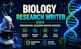 write biology, microbiology and biotechnology research articles