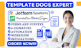 online forms surveys jotform docusign typeform signwell pandadoc zoho formstack